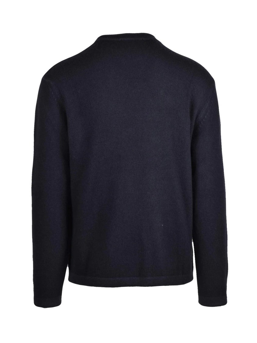Daniele Fiesoli Crewneck Pullover In Extrafine Virgin Merino Wool