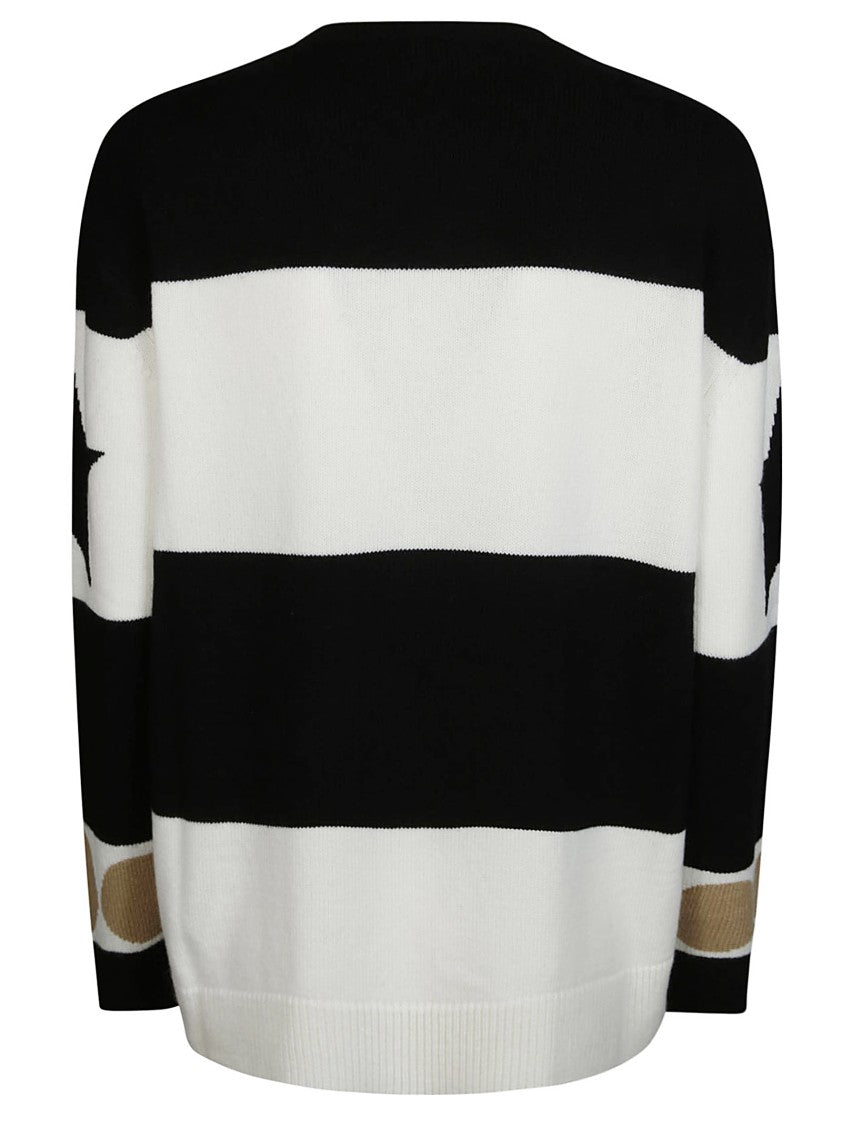 Max Mara Dirce Jersey 1951 Stripes Sweater