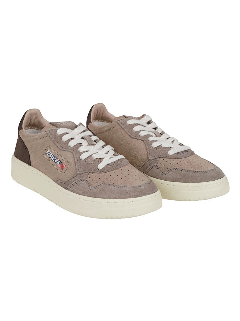Autry Medalist Low Matte Suede Low-Top Sneakers