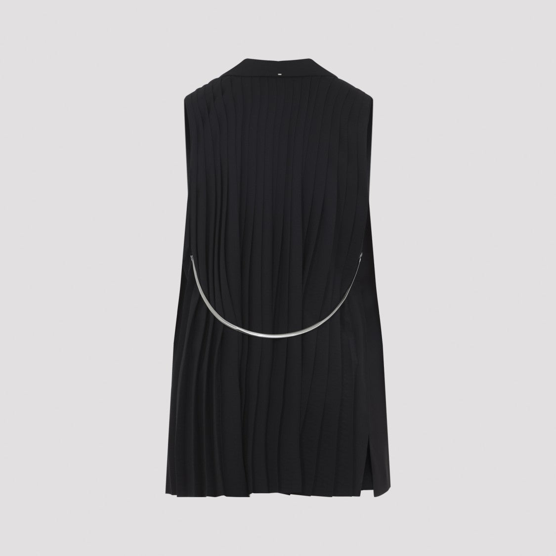 Sportmax Tailored Sleeveless Jacket With Flap Pockets