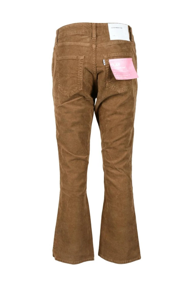 Department 5 Department 5 Cotton Stretch Trousers - Brown