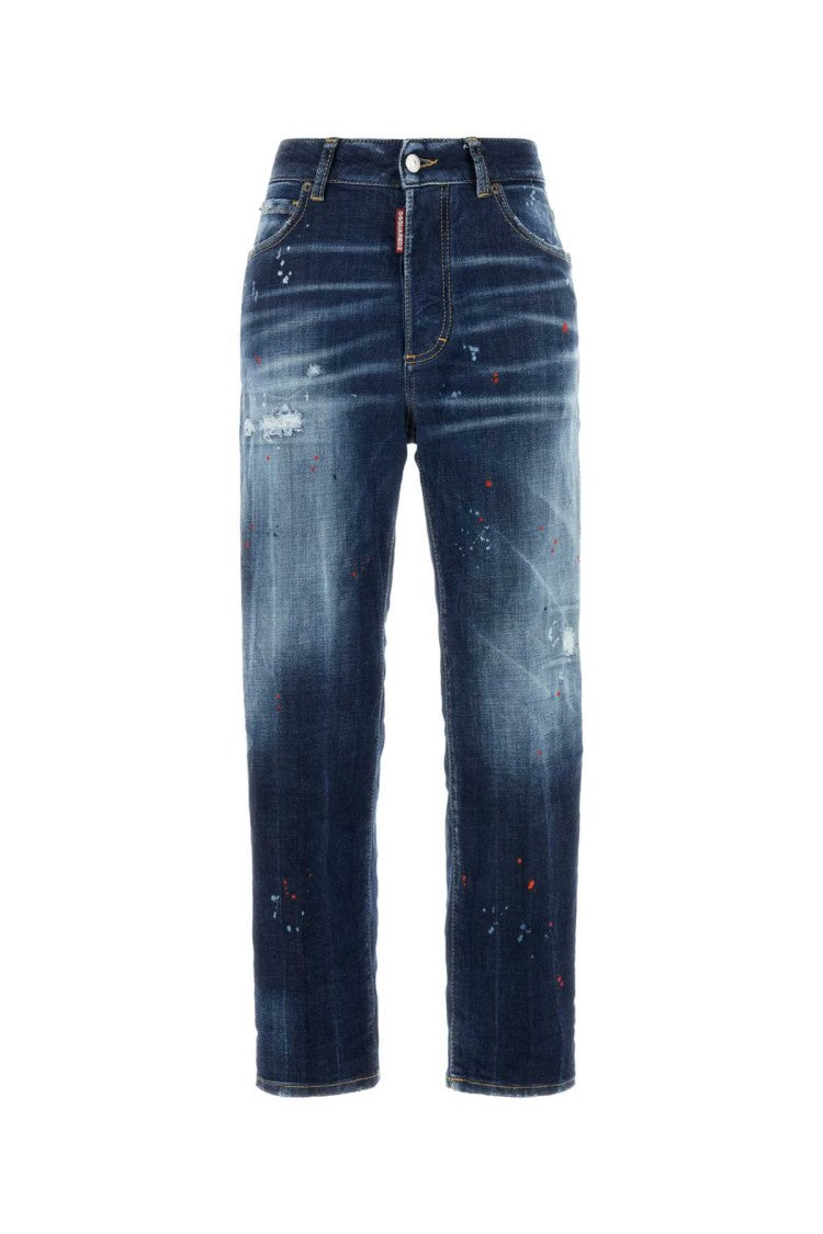 Dsquared2 Stretch Denim Boston Jeans