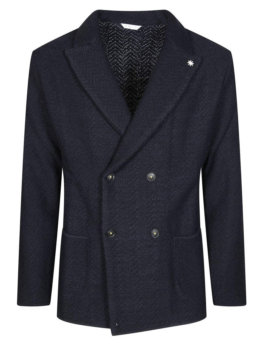 Manuel Ritz Dp Split Knit Jacket