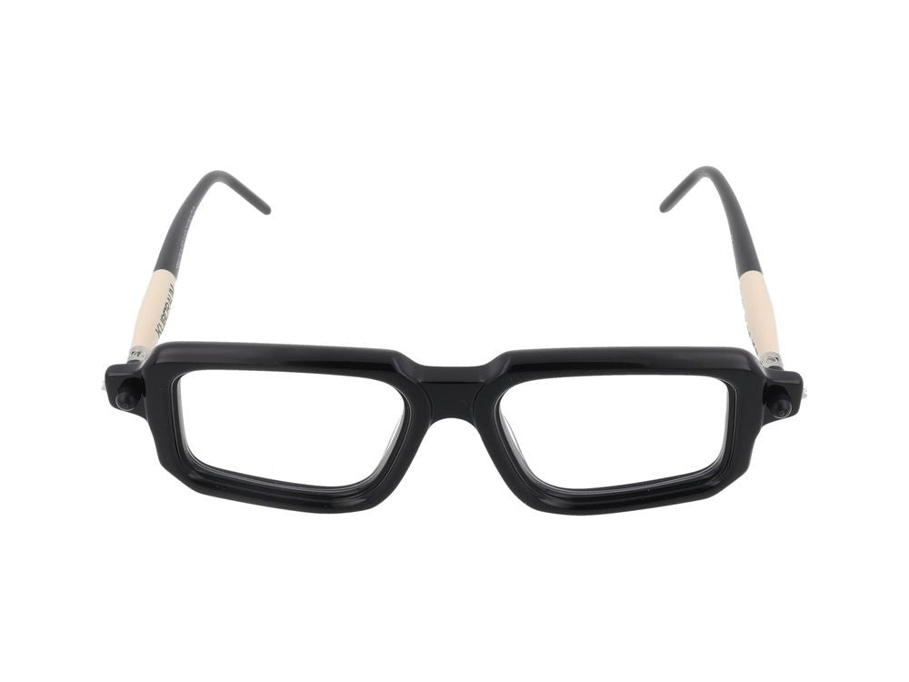 Kuboraum Geometric Rectangular Titanium Temple Optical Glasses