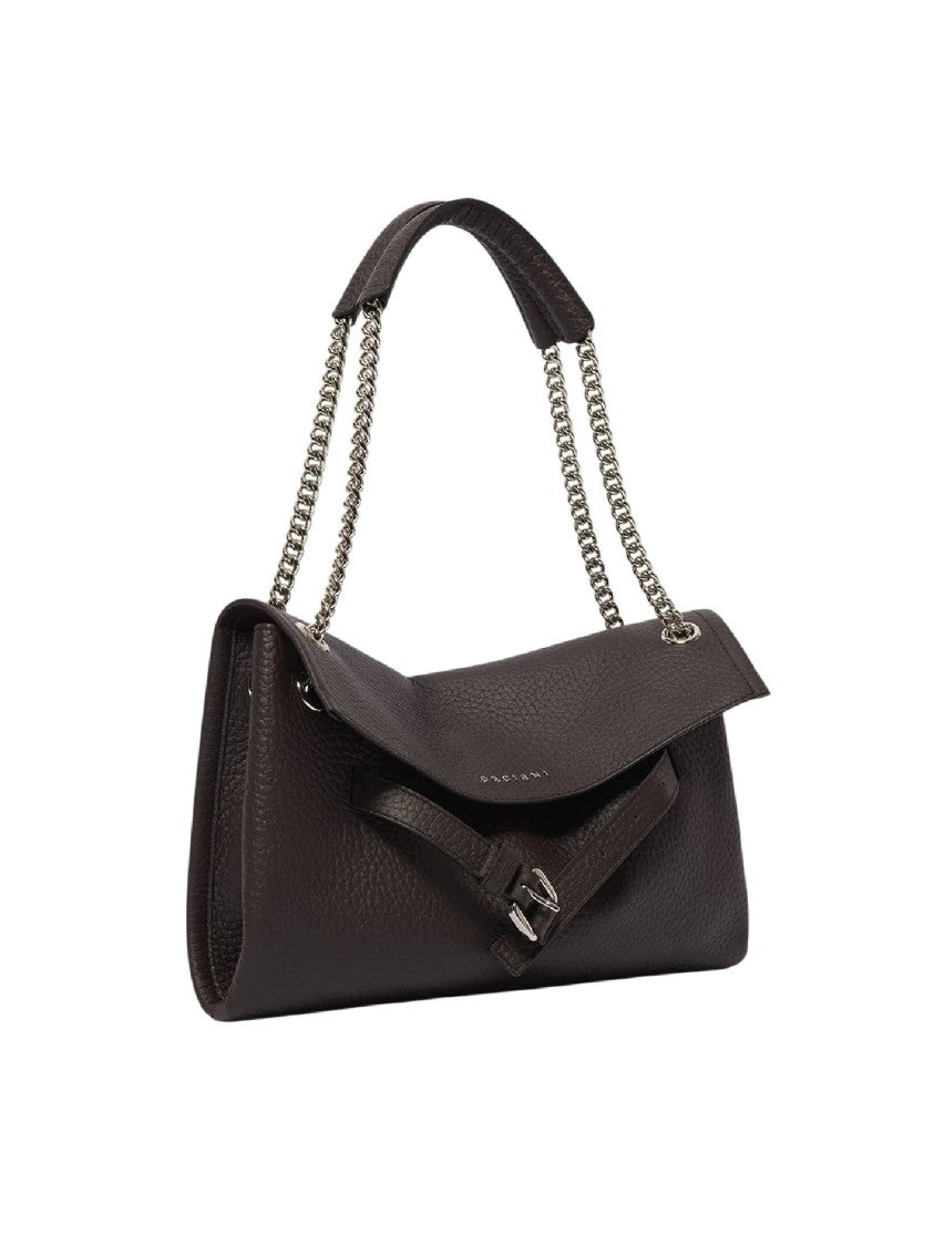 Claudio Orciani Venus S Soft Buckle Calf Leather Handbag
