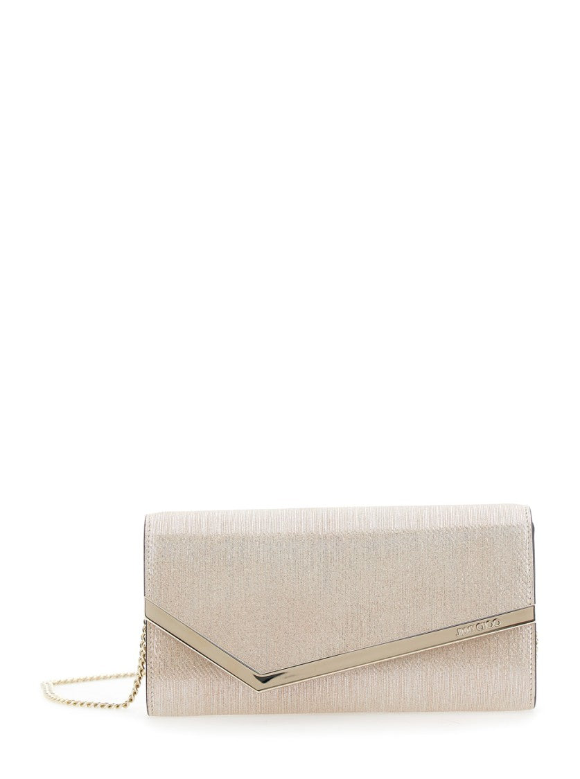 Jimmy Choo Emmie' Metallic Clutch