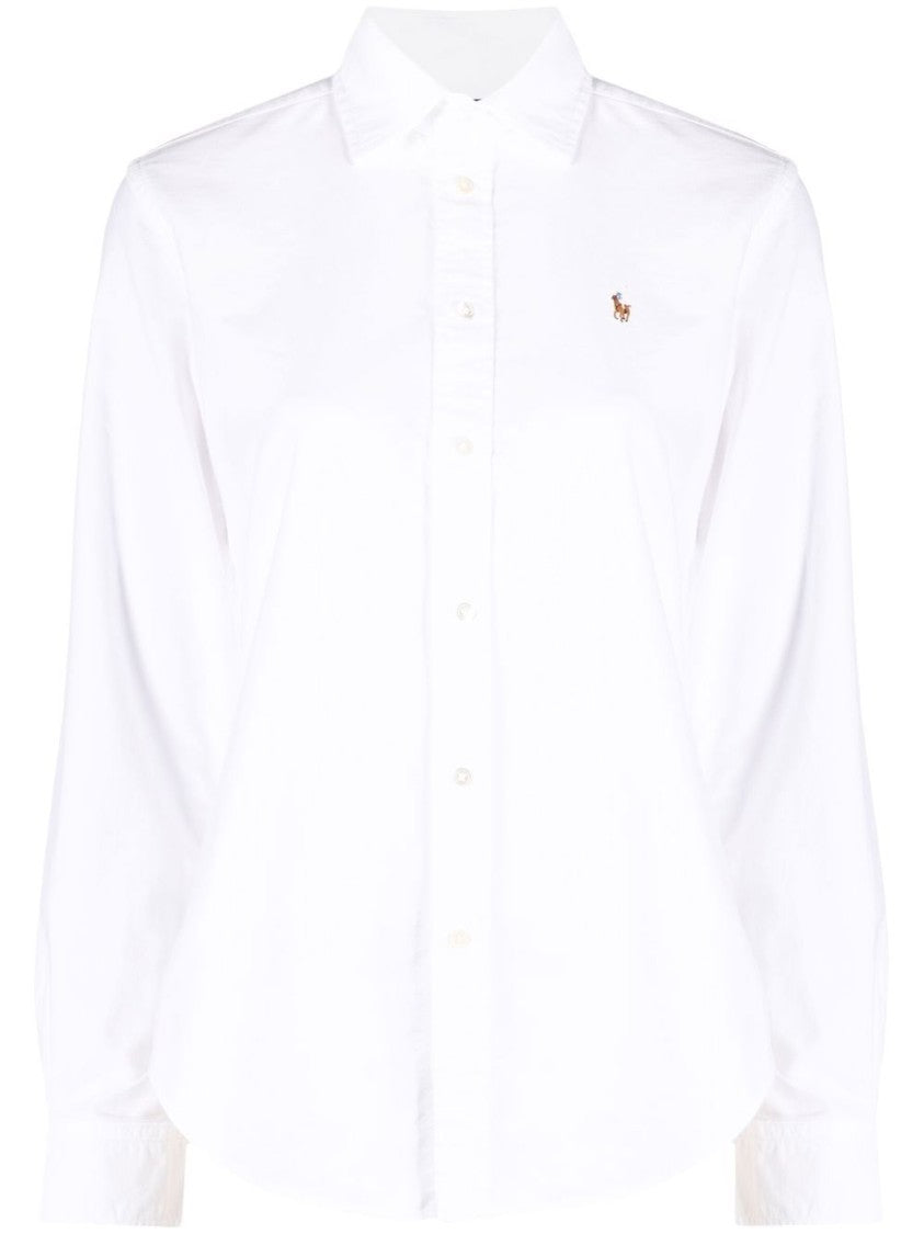 Polo Ralph Lauren Classic White Button-Up Shirt