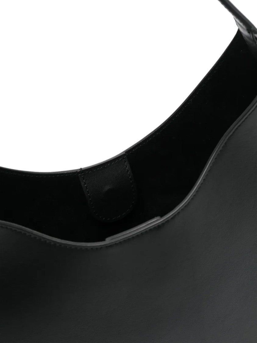 Benedetta Bruzziches Structured Detachable Shoulder Strap Minimalist Handbag