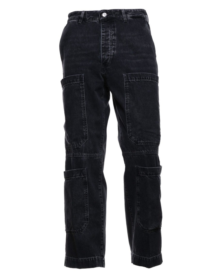 Nine In The Morning Relaxed Fit Cargo Jeans