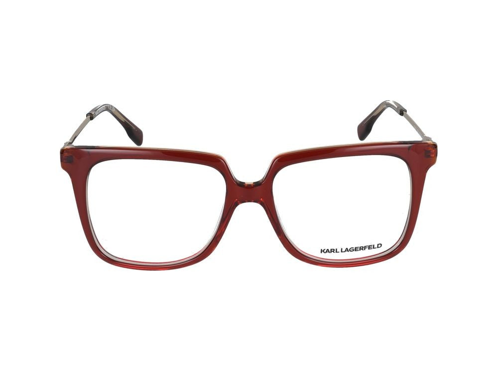 Karl Lagerfeld Eyeglasses Kl6077 805 Orange/Yellow 55/16/140