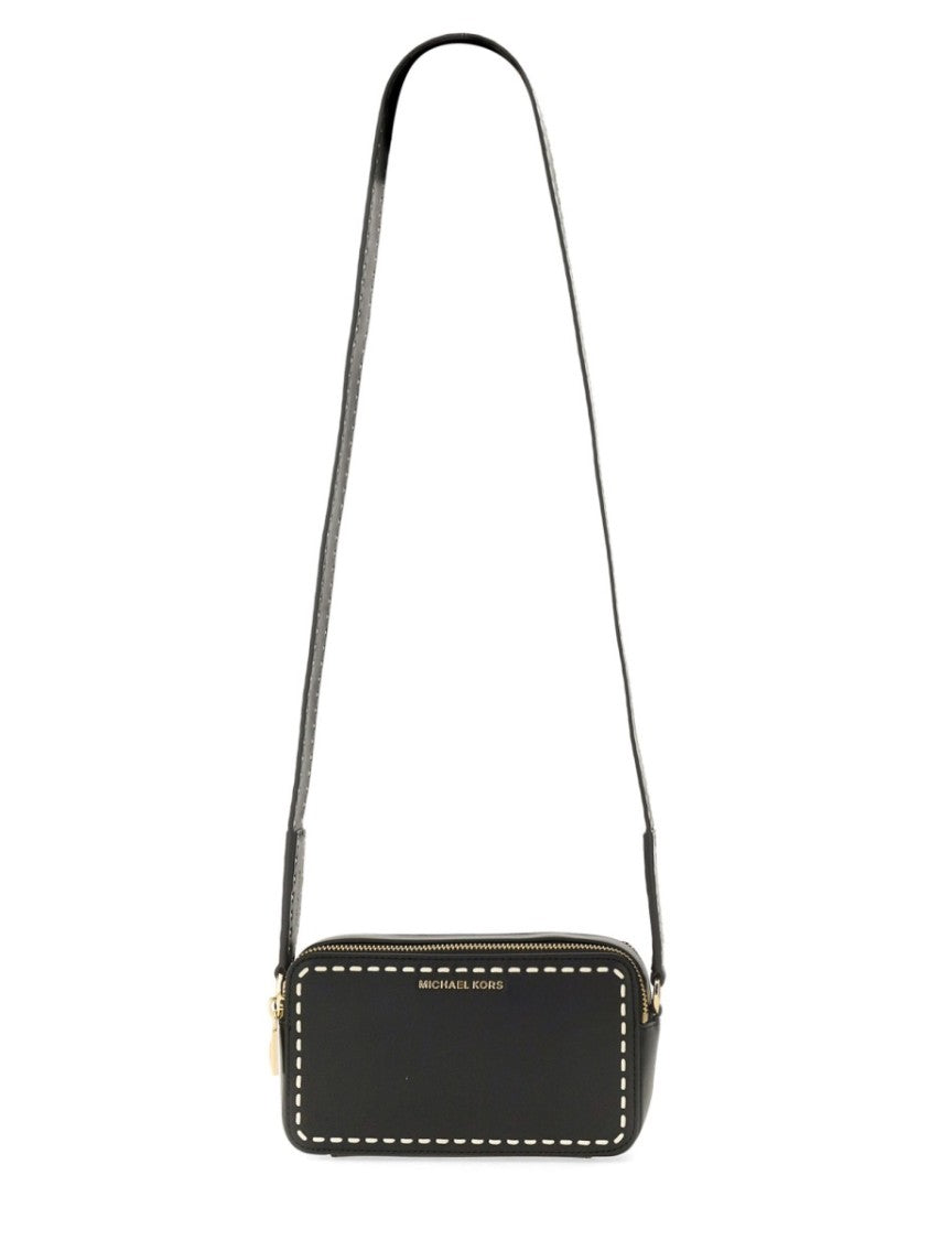 Michael Michael Kors Rectangular Cow Leather Camera Bag