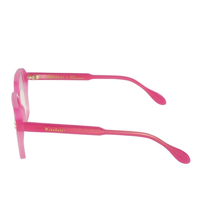Kador Lisa Glamour Oversized Square Frame Kador Sunglasses In Pink