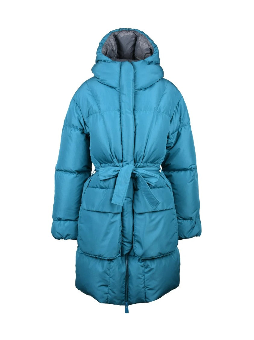 Bacon Aqua Polyester Oaks 97 Down Jacket