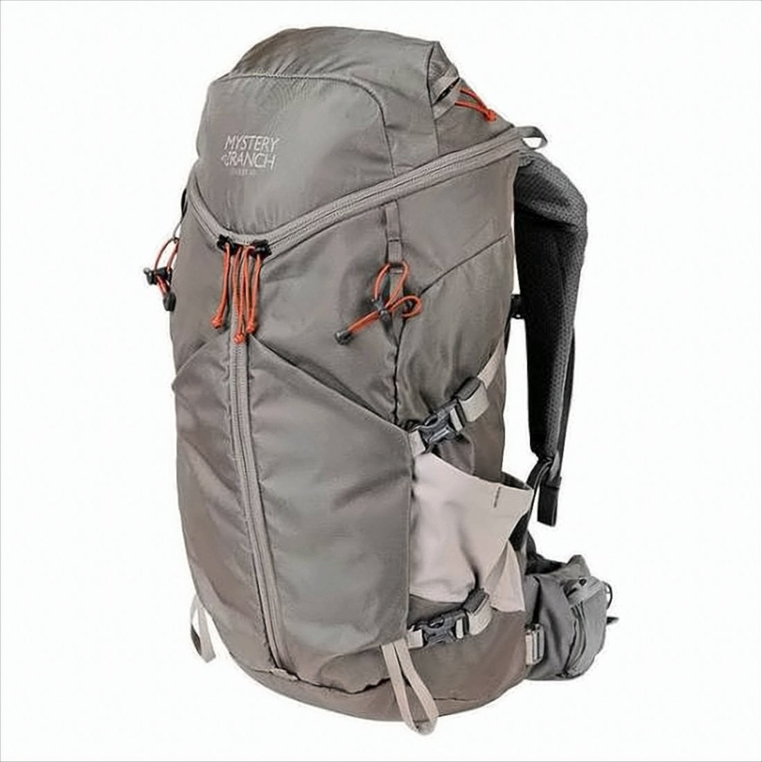 Mystery Ranch Structured Grey Nylon Backpack With Functional Design