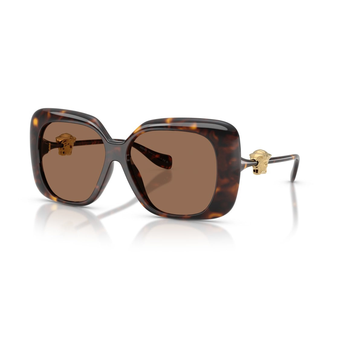 Versace 0Ve4499u Oversized Tortoiseshell Square Sunglasses