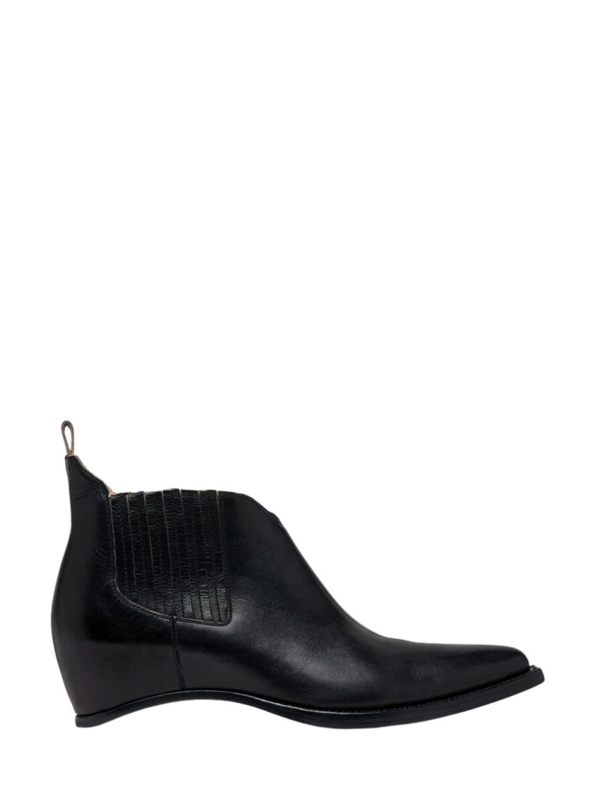 Maison Margiela Heel-Less Black Western Chelsea Boots