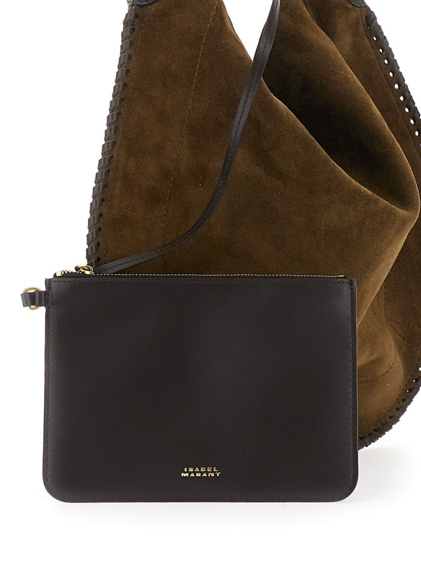 Isabel Marant Oskan Hobo Soft-Gz Shoulder Bag
