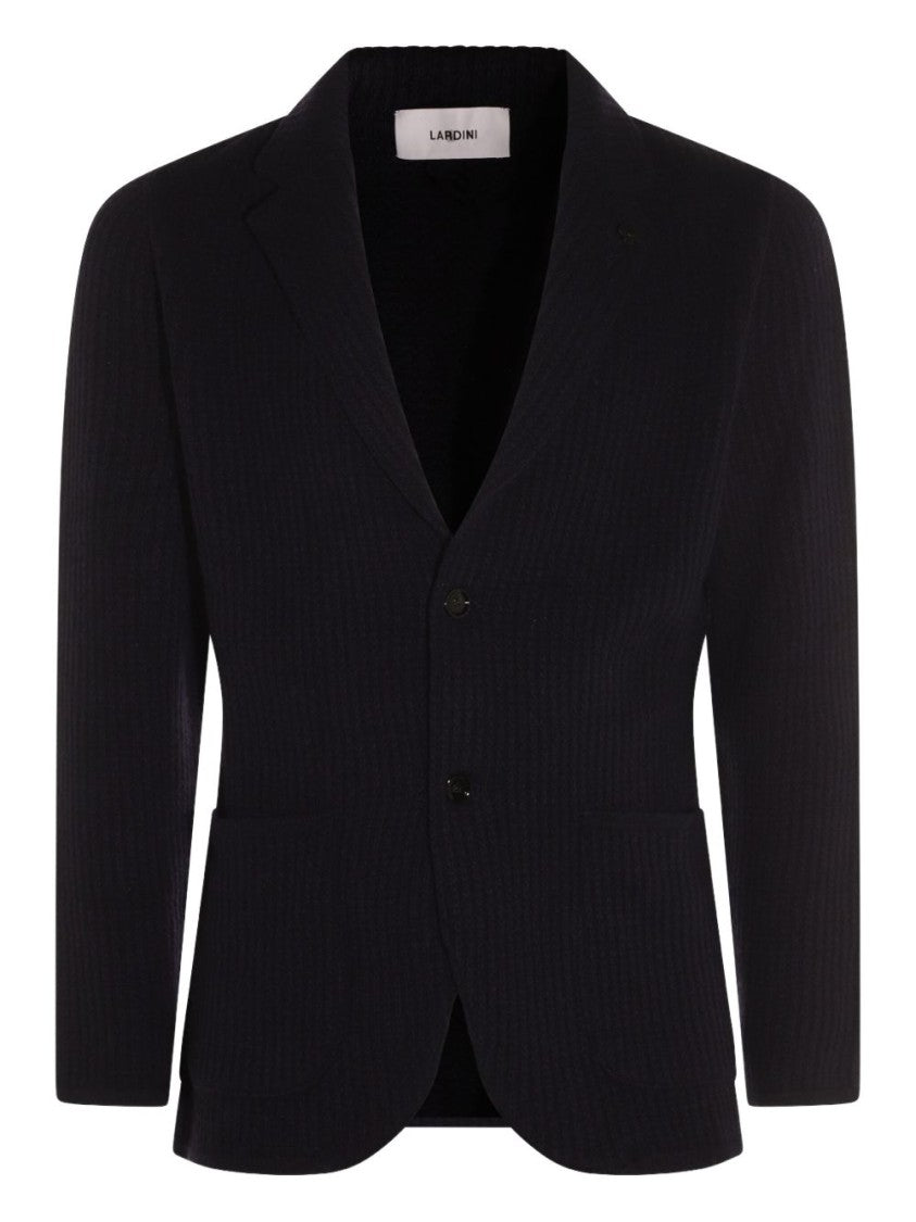 Lardini Tailored Men's Jacket With Structured Silhouette