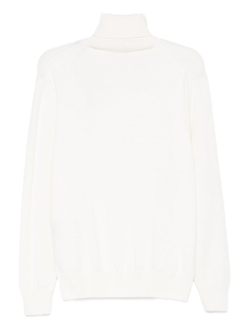 Paul & Shark White Turtleneck Sweater