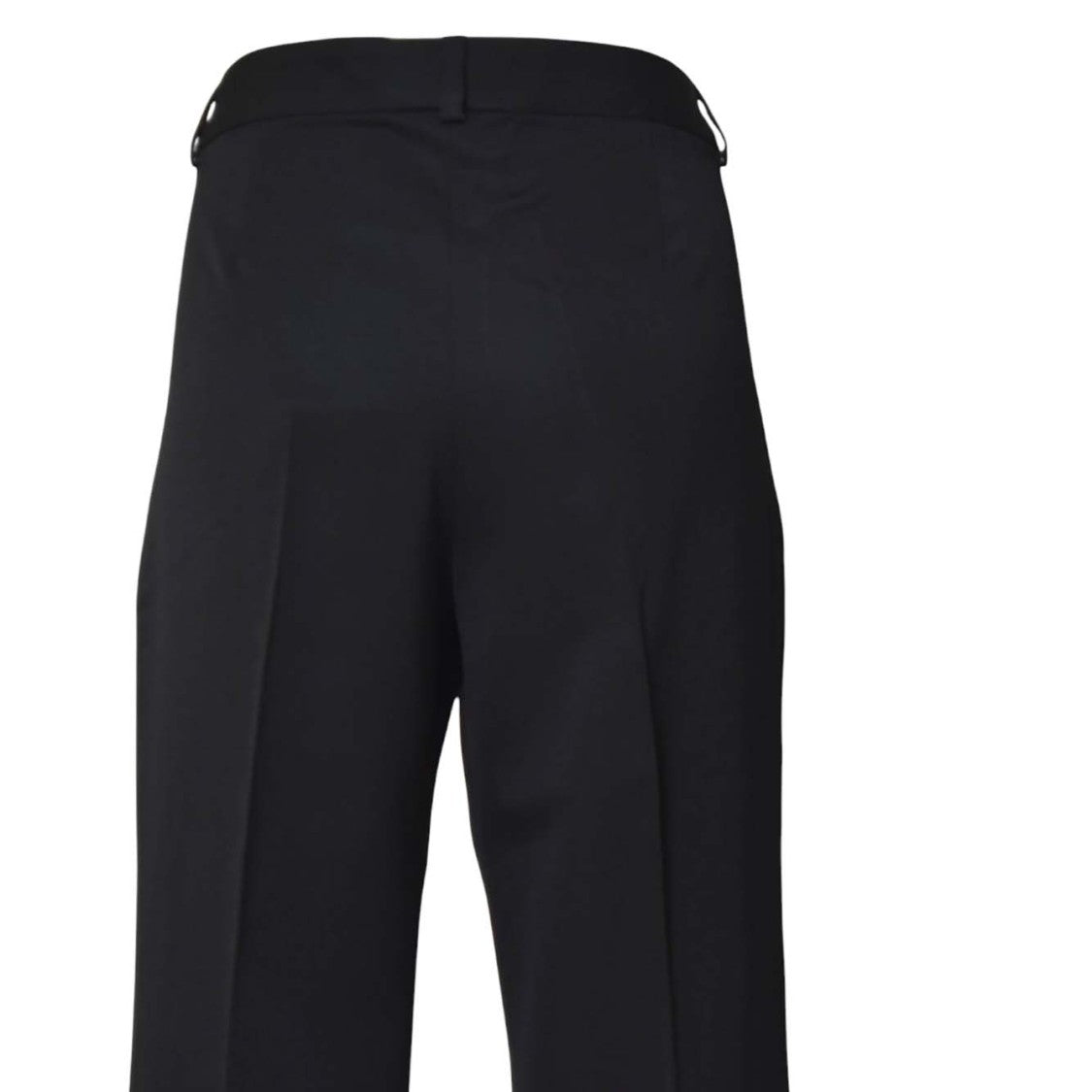 Our Legacy Tailored Black Trousers With High Waist And Cuffed Hems