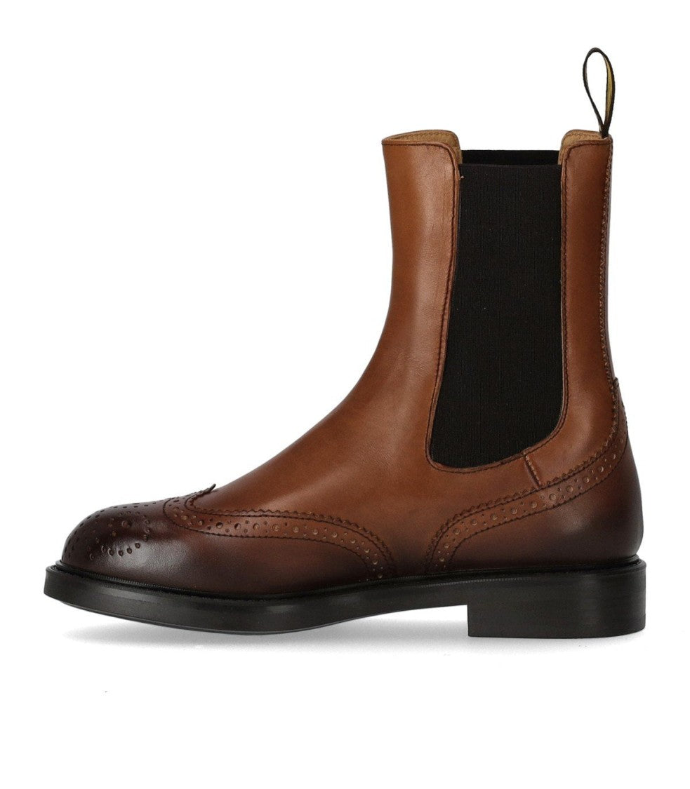 Doucal's Deco' Brown Chelsea Boot