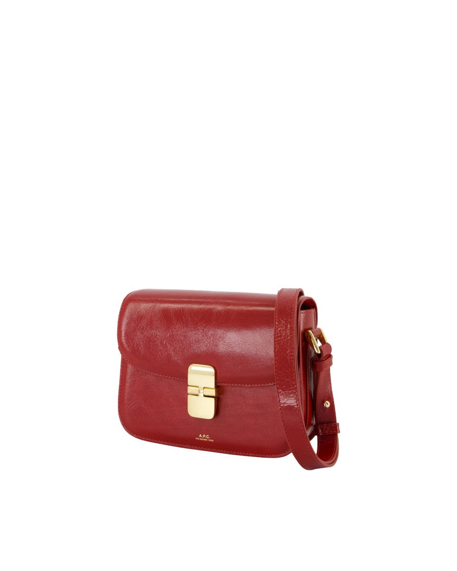 A.P.C. Grace Small Red Bag