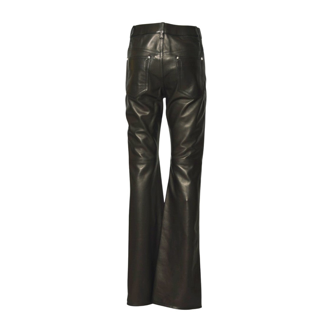 Rabanne Tailored Black Trousers With Straight Leg Cut