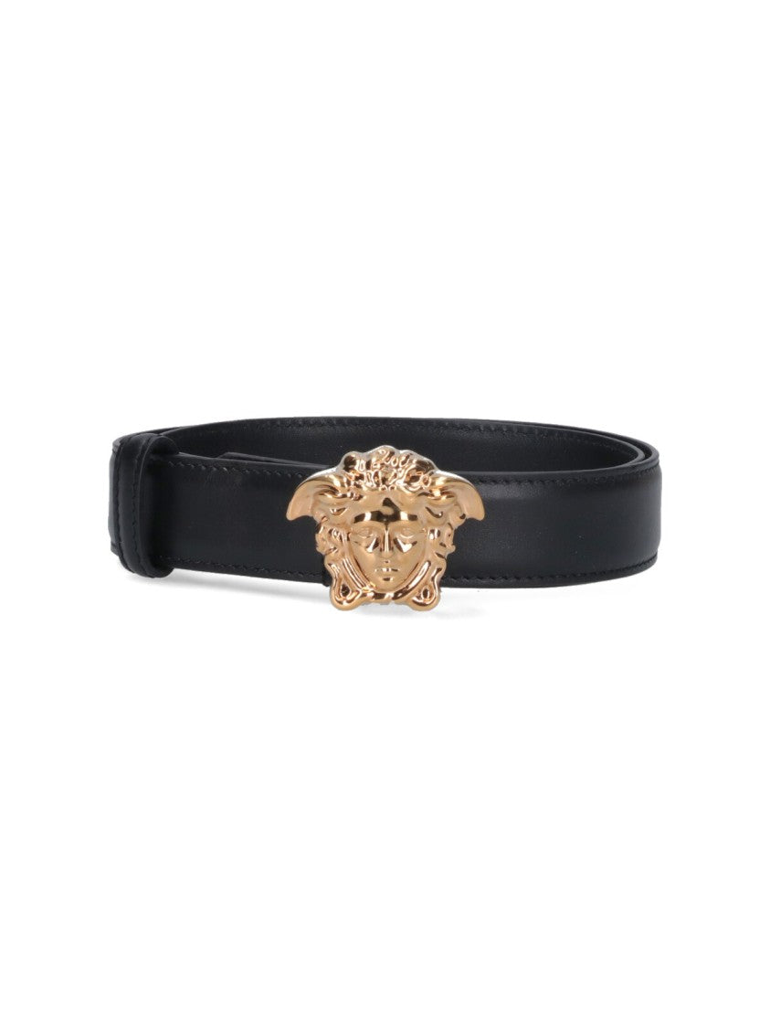 Versace "La Medusa" Belt – Black