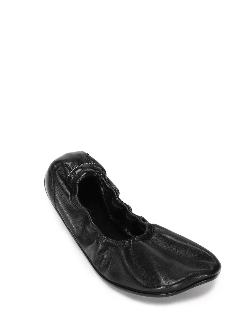 Mm6 By Maison Margiela Delicate Flat Shoes With Ovine