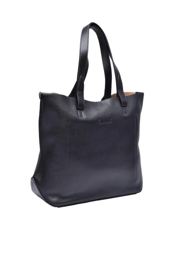 Danilel&Bob Leather Shopper Bag - Black