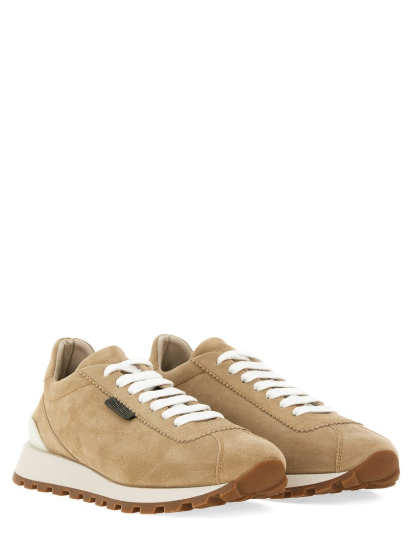 Brunello Cucinelli Suede Sneaker