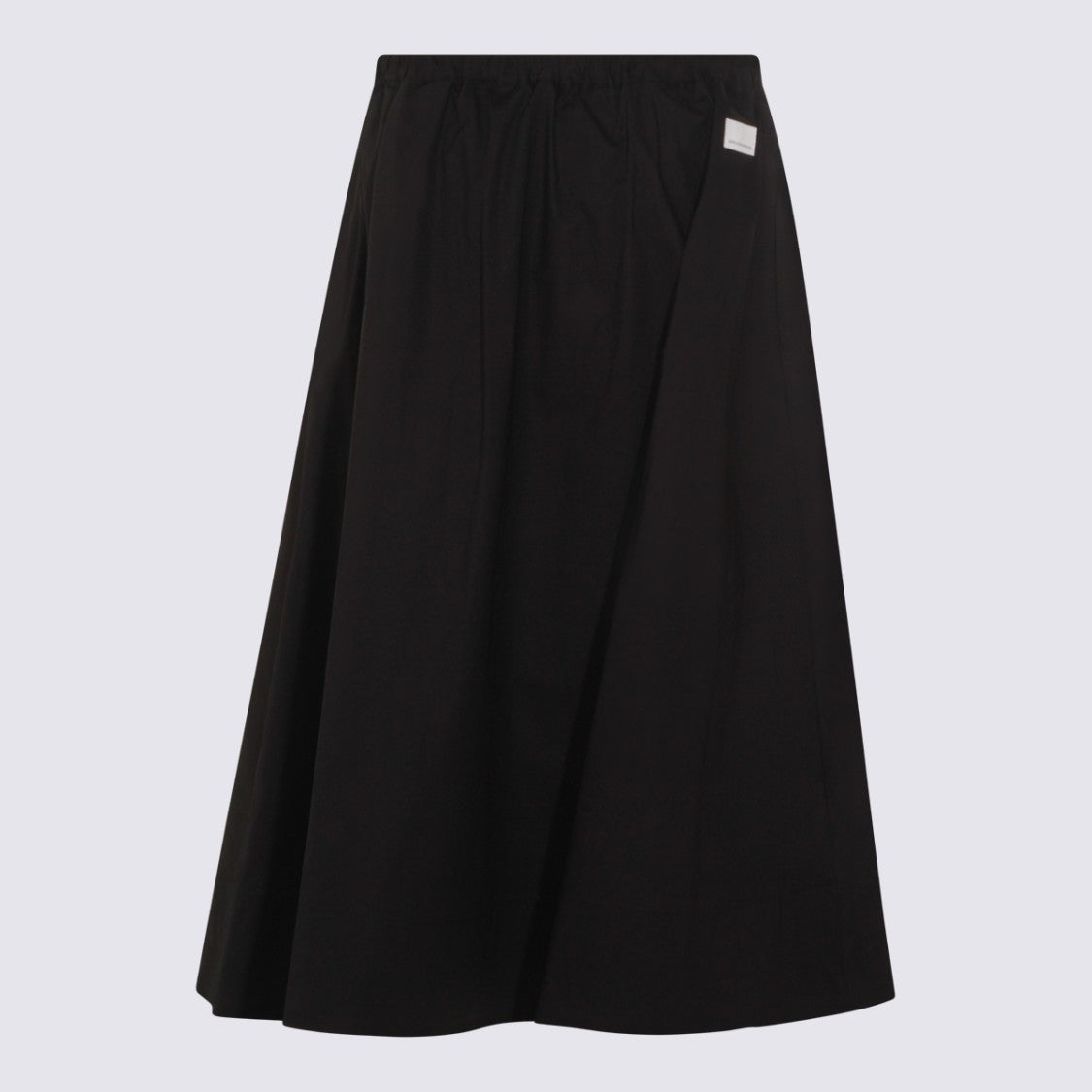 Nine In The Morning A-Line Midi Skirt With High Waist