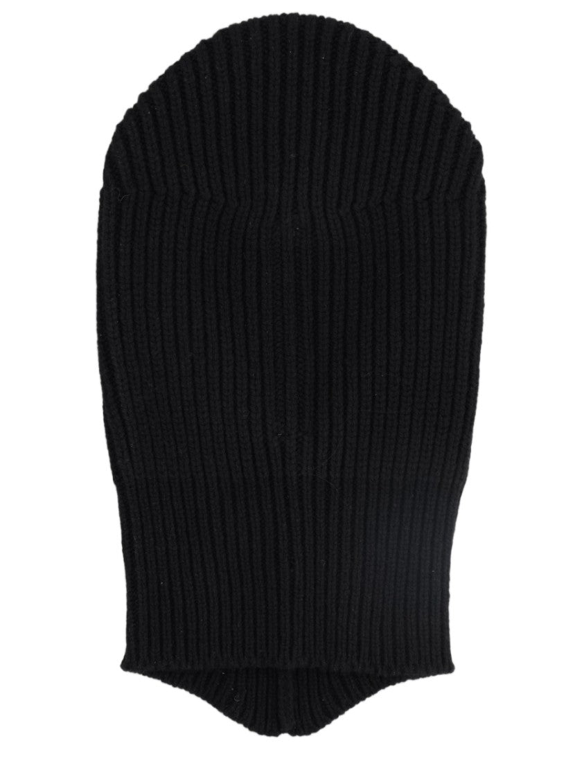 Rick Owens Porteville Ribbed Knit Cashmere-Blend Balaclava