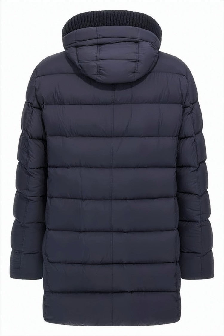 Herno Quilted Padded Down Jacket With Detachable Hood