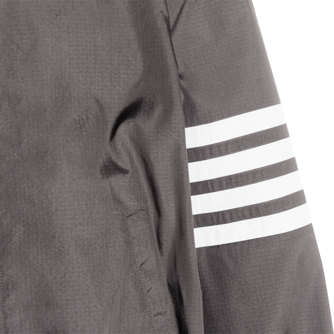 Thom Browne Dark Grey Zip Jacket