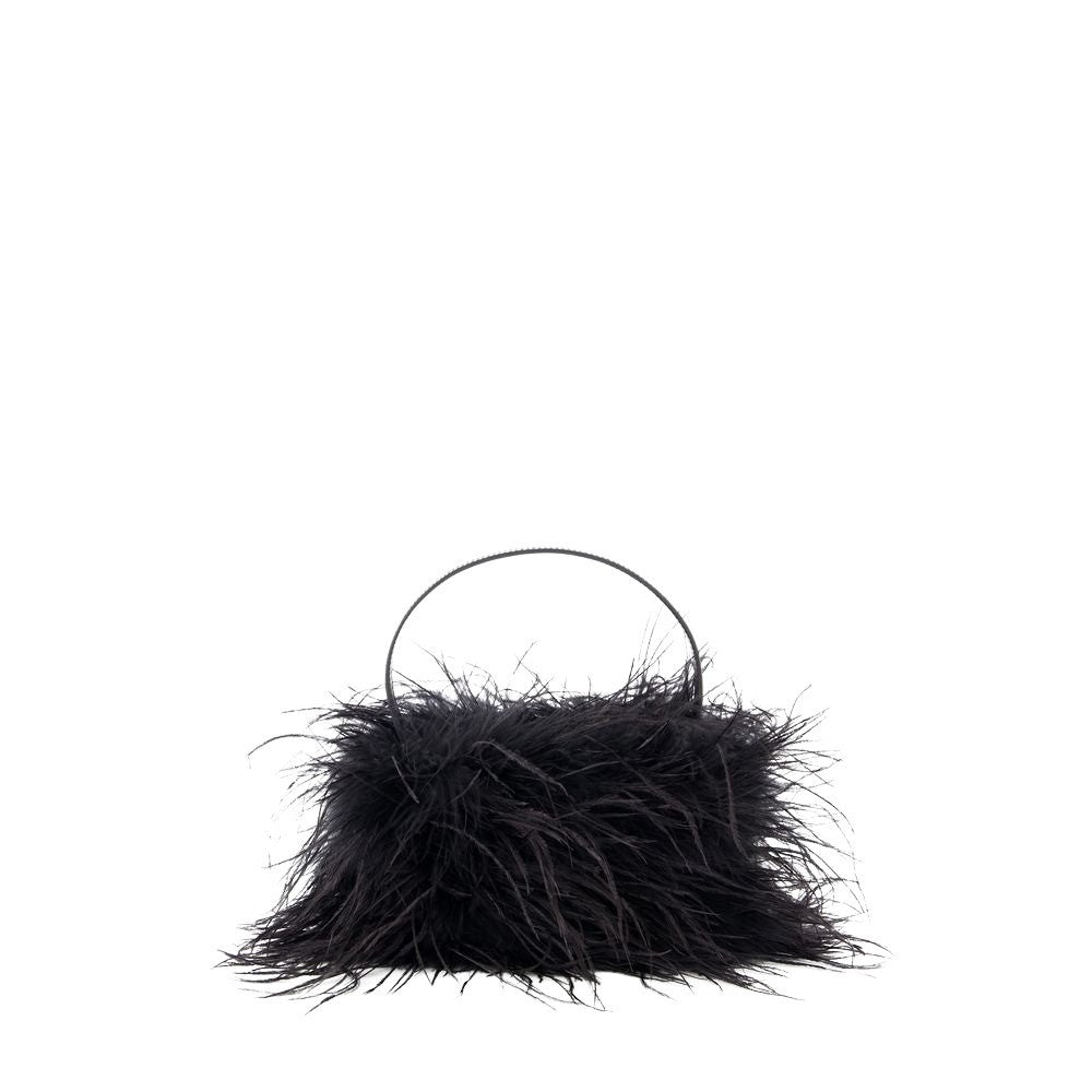 Alexander Wang Heiress Medium Handbag - Feather - Black