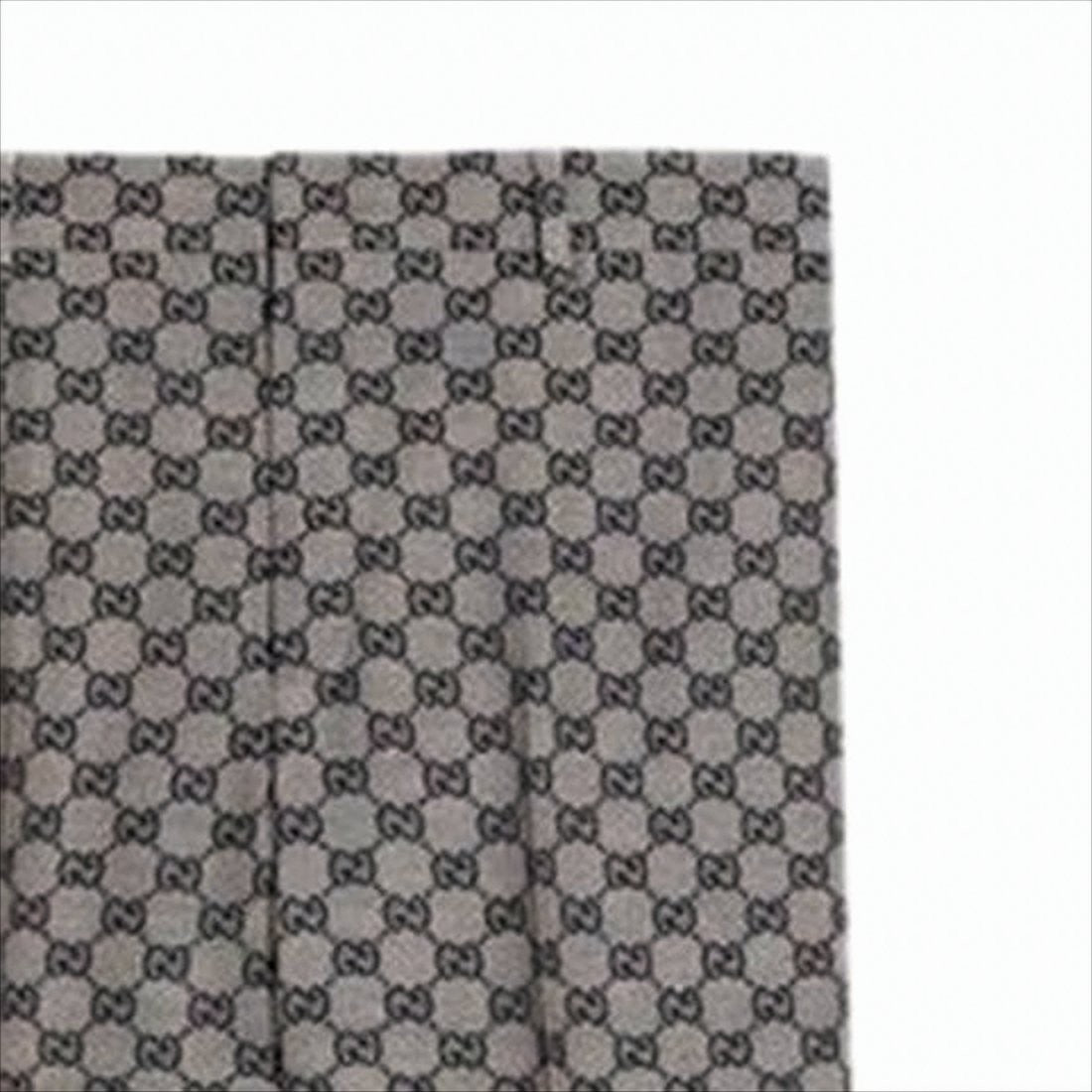 Gucci Geometric Pattern Straight-Leg Pants