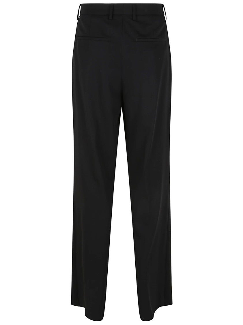 Lardini Refined Fit Trousers In Wool