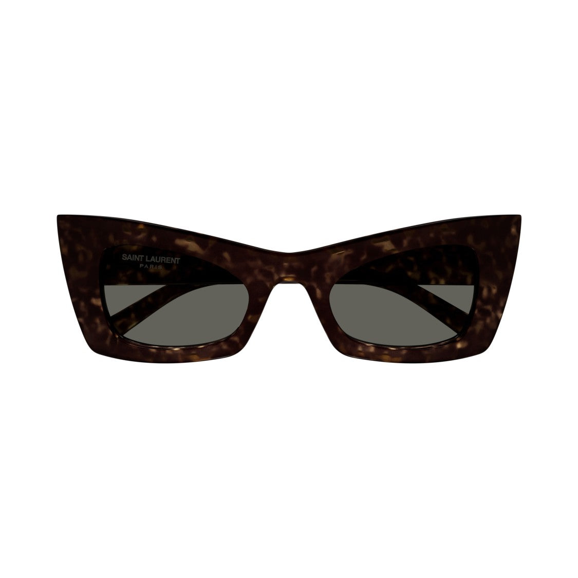 Saint Laurent Sl 702 Bold Tortoiseshell Cat-Eye Sunglasses