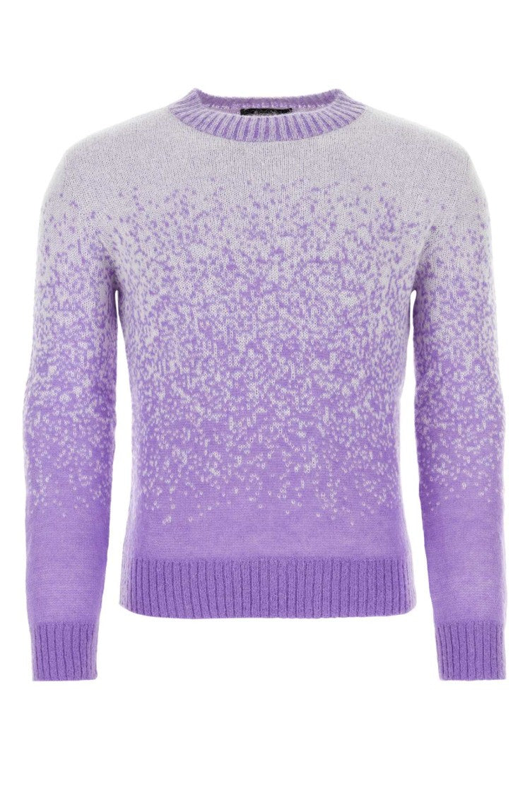 Mcm Two-Tone Nylon Blend Sweater