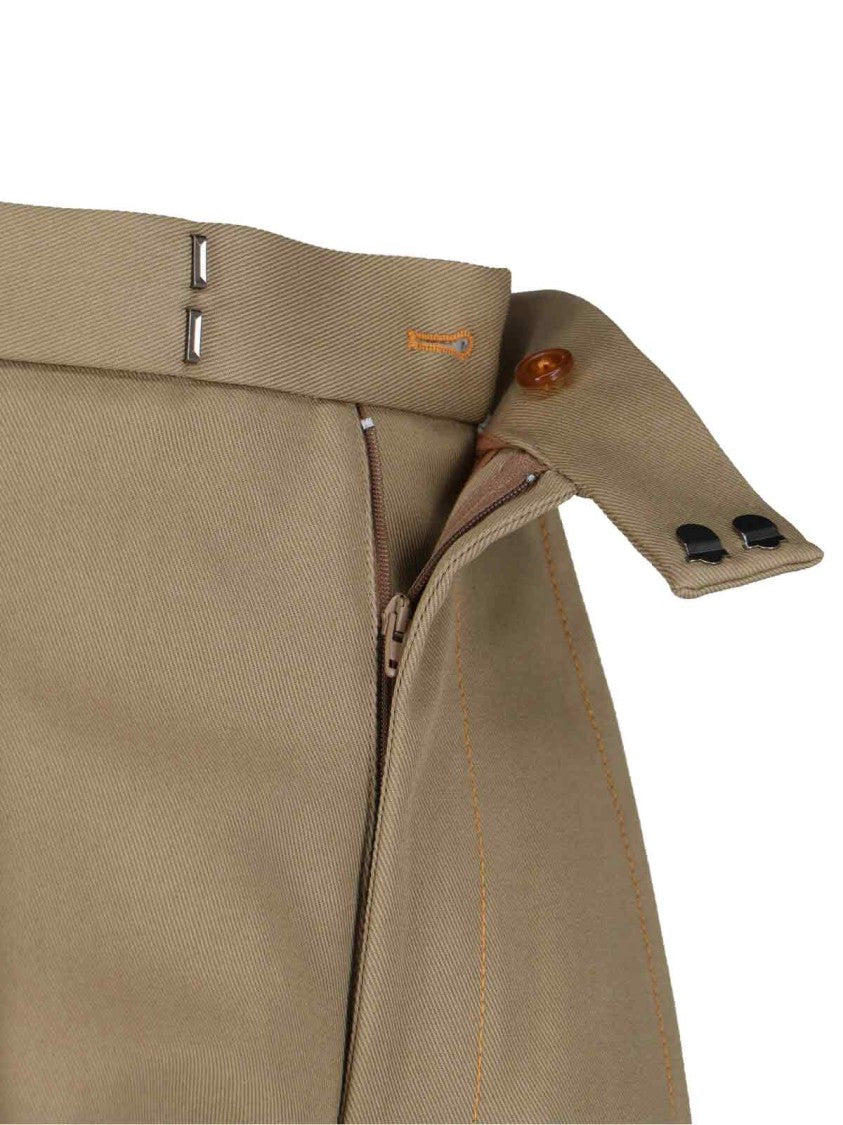 Vivienne Westwood Pinched' Palazzo Pants – Brown