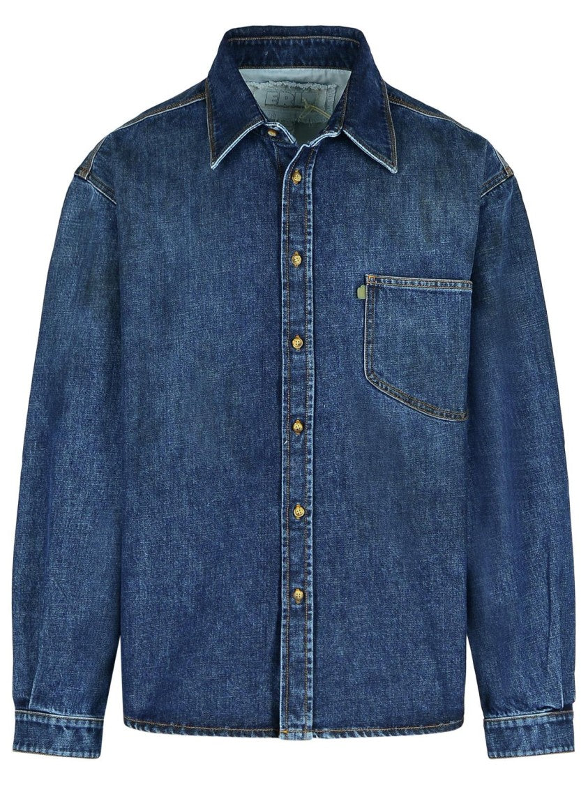 Erl Blue 'Jeans' Denim Jacket