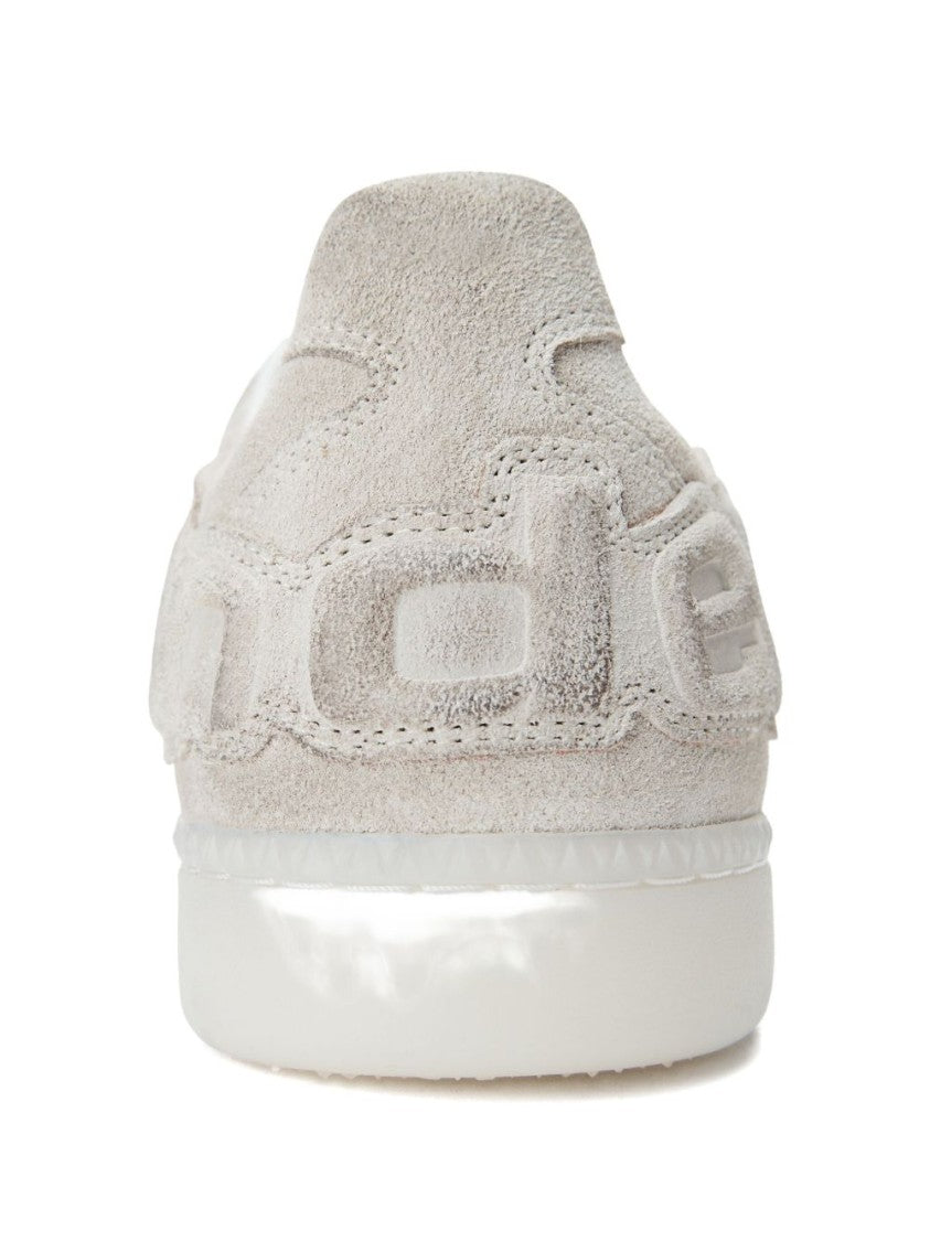 Alexander Wang Low-Top Vitello Sneakers With Textured Finish