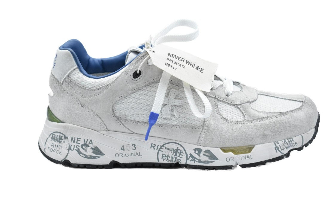 Premiata Vintage-Inspired Premiata Low-Top Sneakers With Unique Graphics