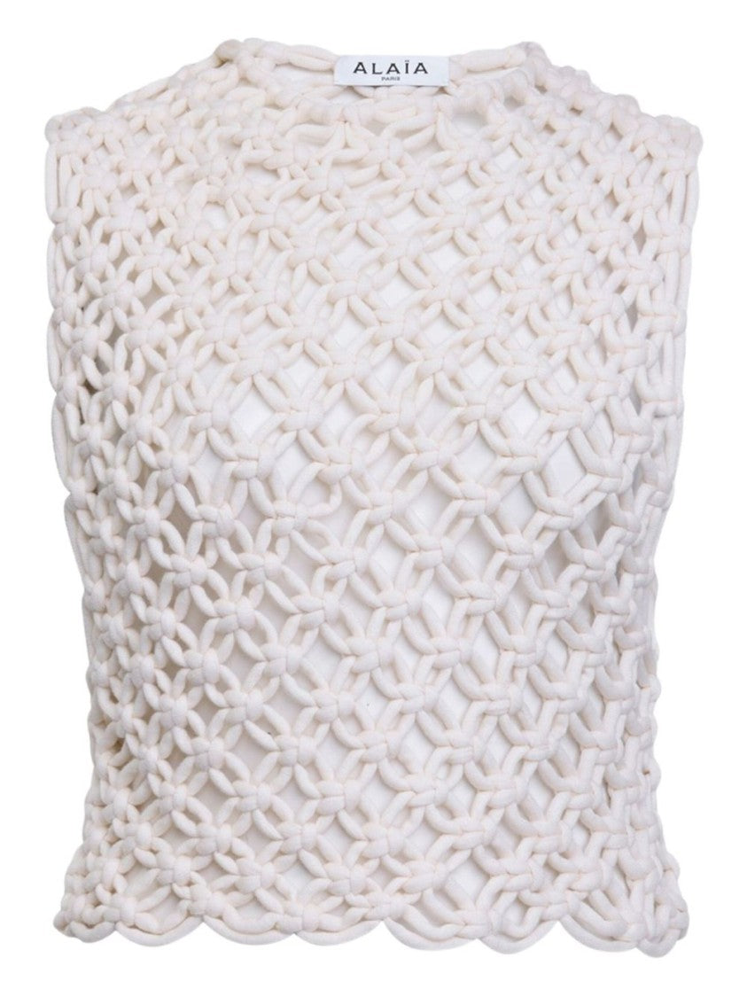Alaïa Knitted Tank Top