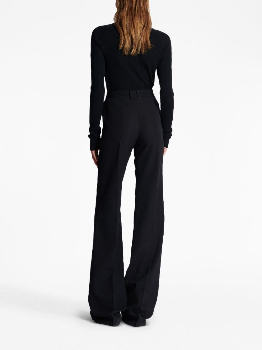 Balmain Wool Flared Trousers