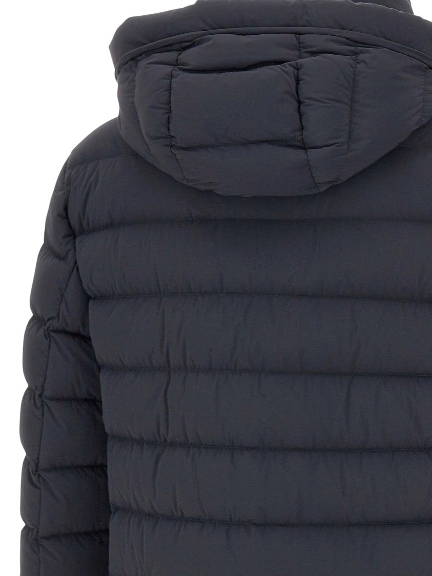 Peuterey Quilted Padded Drawstring Hood Jacket