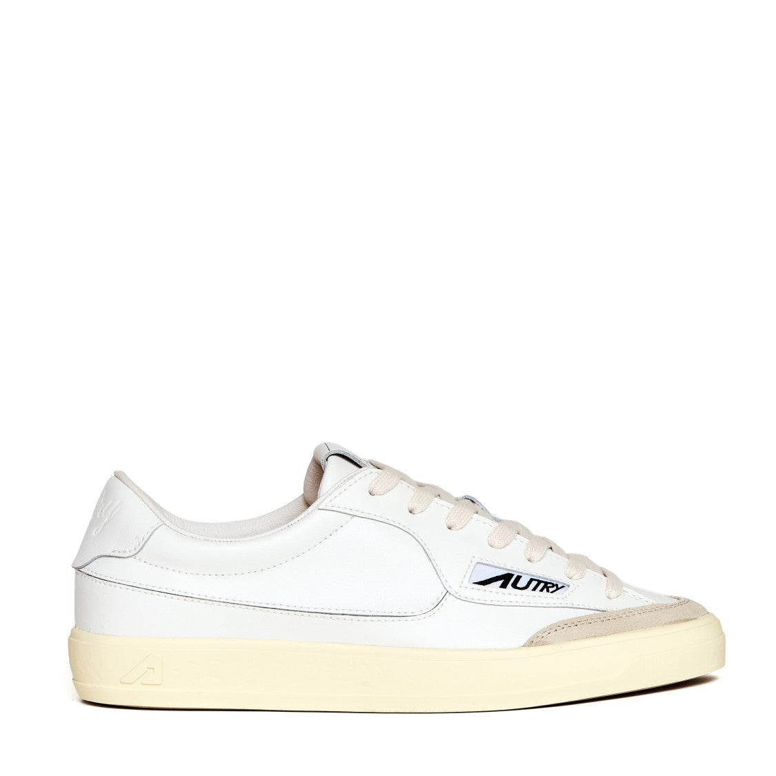 Autry Windscape Low White Leather Sneakers