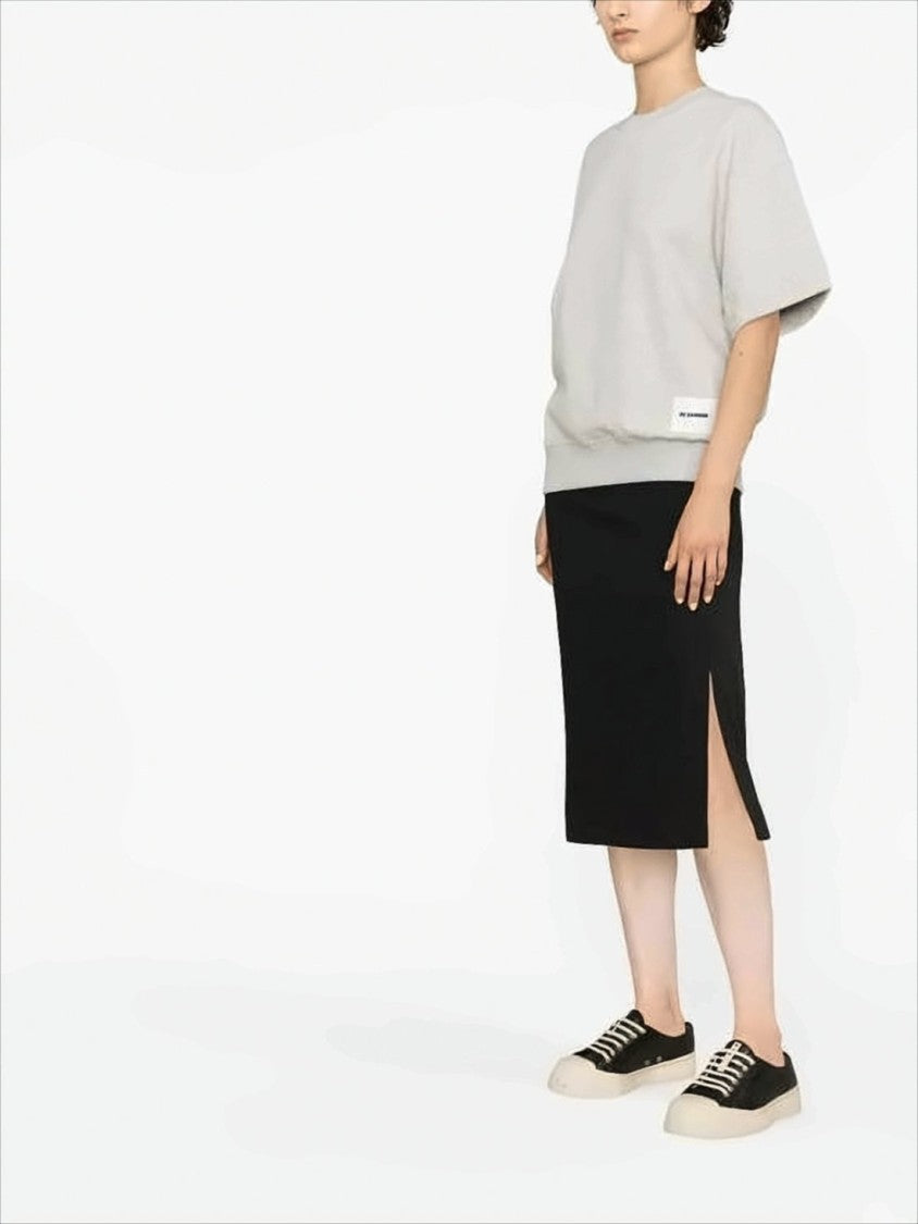 Jil Sander Boxy-Fit Short-Sleeved T-Shirt With Subtle Ribbed Detailing