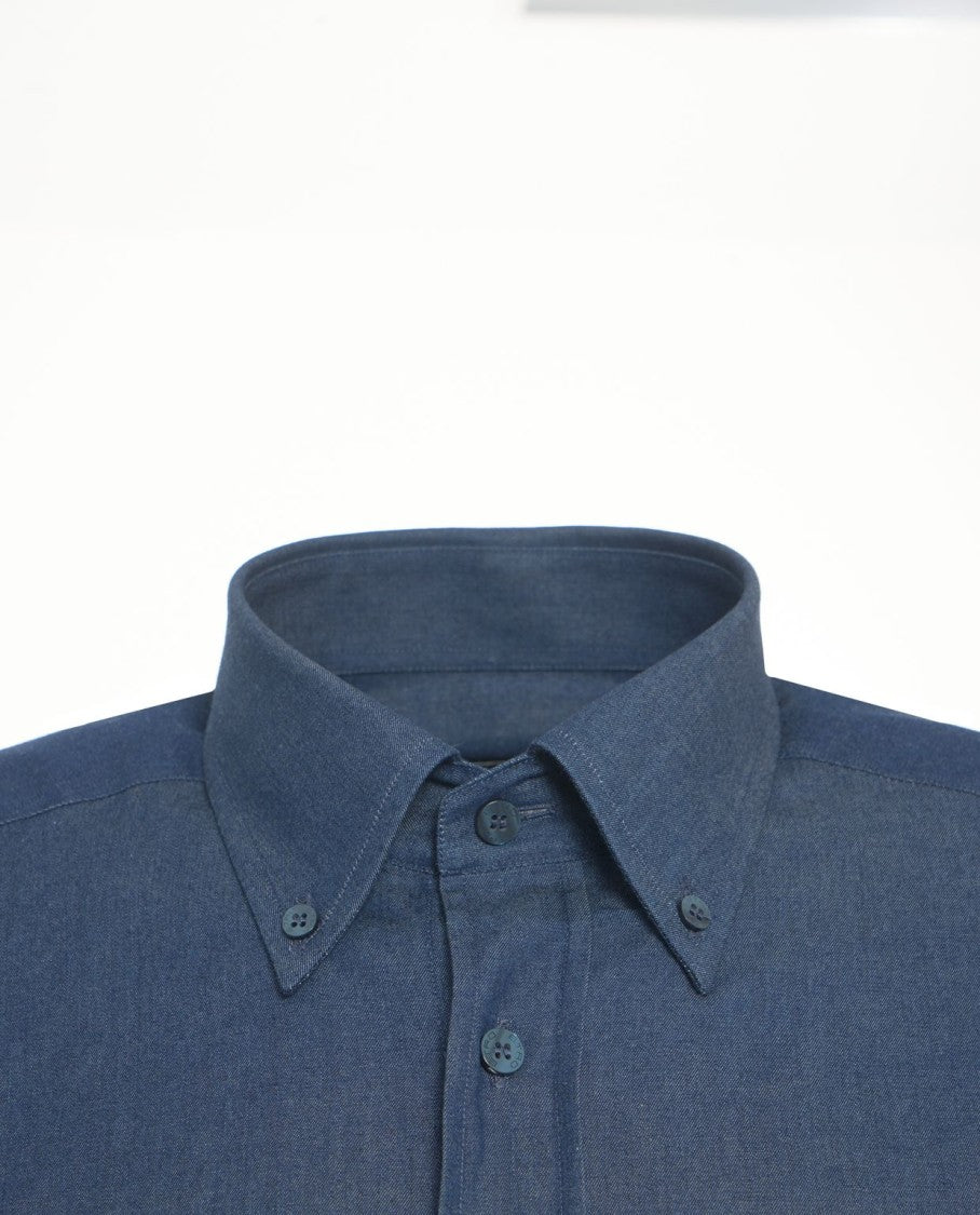Etro Classic Blue Button-Down Shirt